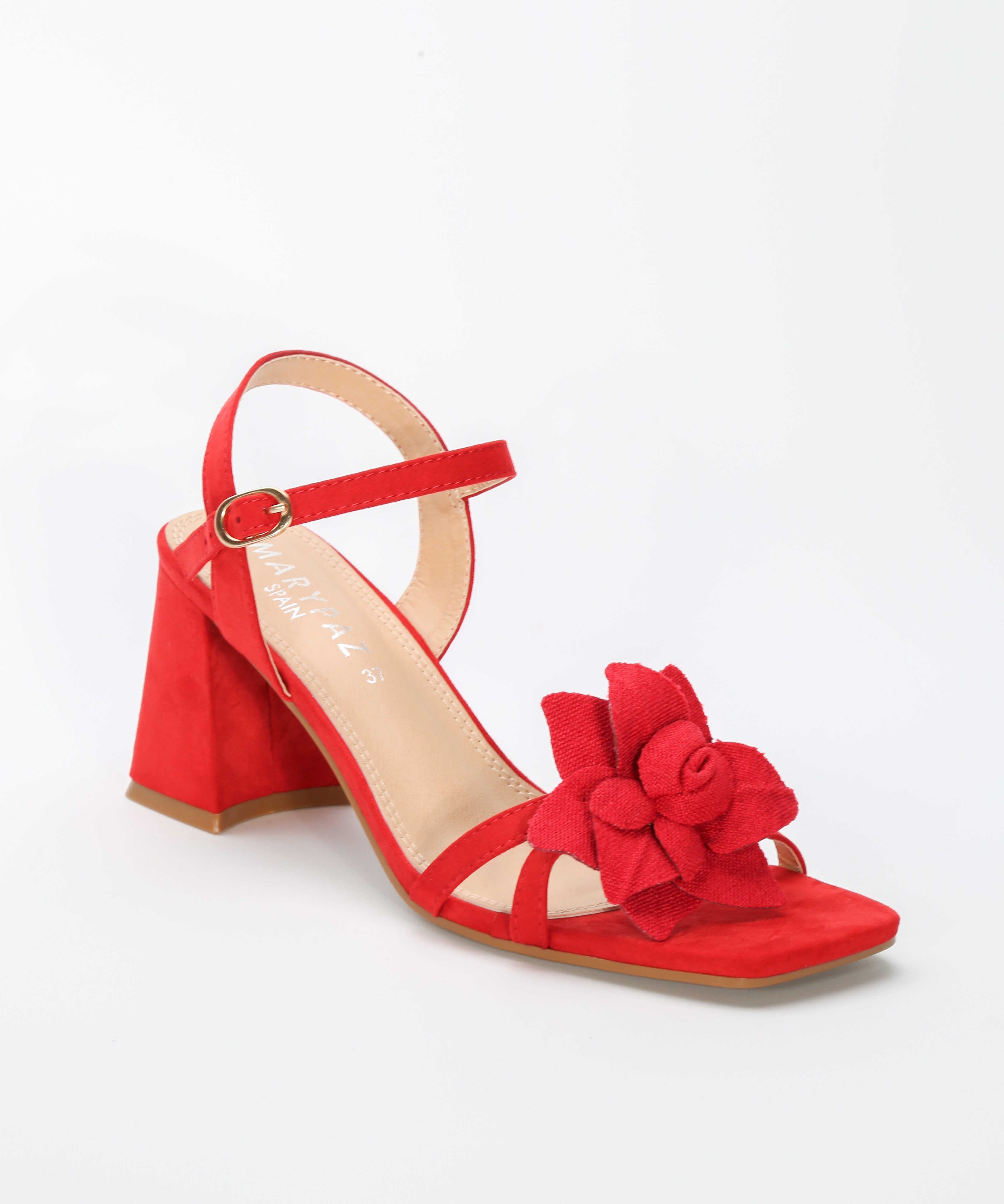 Sandalias tacón flor image number null